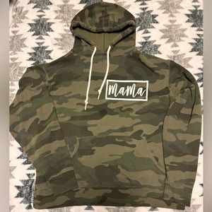 Women’s, CAMO- MAMA hoodie
